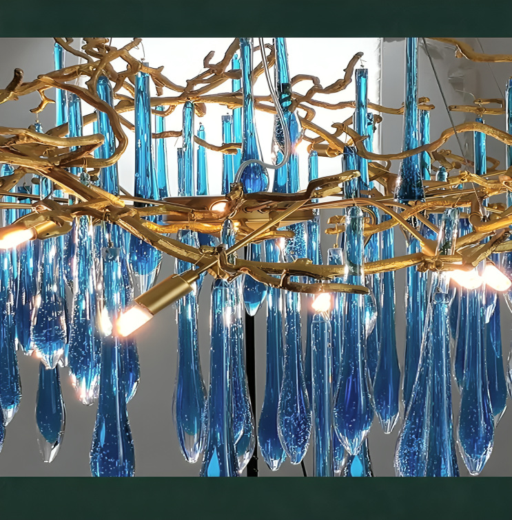 Modern LED Crystal Chandelier For Dining Room