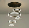 Modern Remote Control LED Circle Chandelier / Ruchi