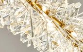 Modern LED Light Crystal Chandelier For Bedroom / Ruchi