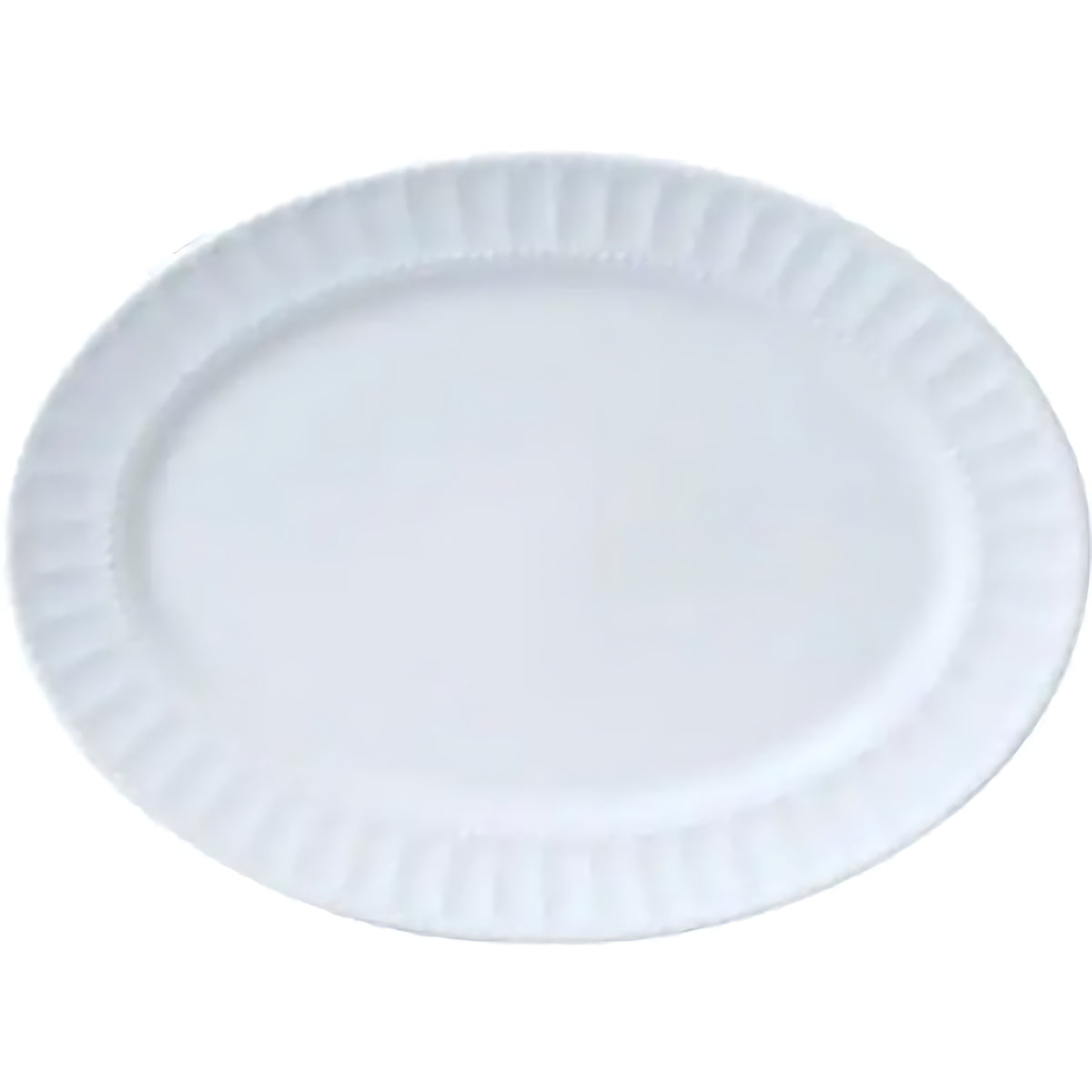 46 Pieces White Ceramic Dinnerware Set For 6 / Ruchi