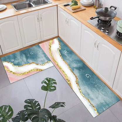 Crockery Style Floor Mat  / Ruchi