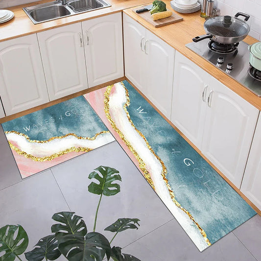 Crockery Style Floor Mat  / Ruchi