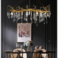 Modern LED Crystal Chandelier For Living Room / Ruchi