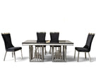 Shiny Marble Dining Table Set / Ruchi