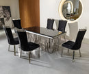 Shiny Marble Dining Table Set / Ruchi