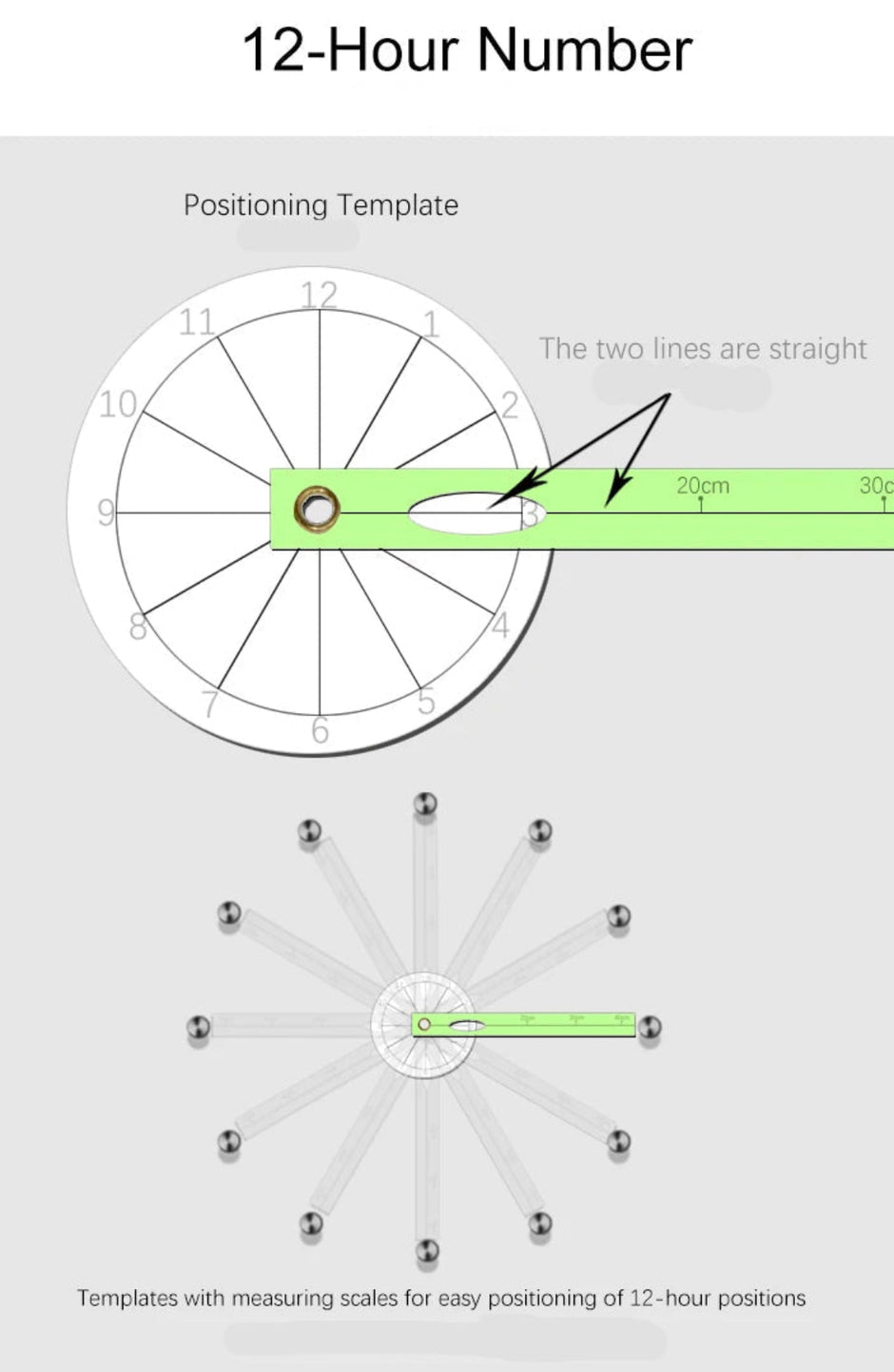 Long Bar Wall Clock
