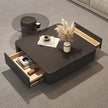 Semi Circular Sectional Leather Sofa