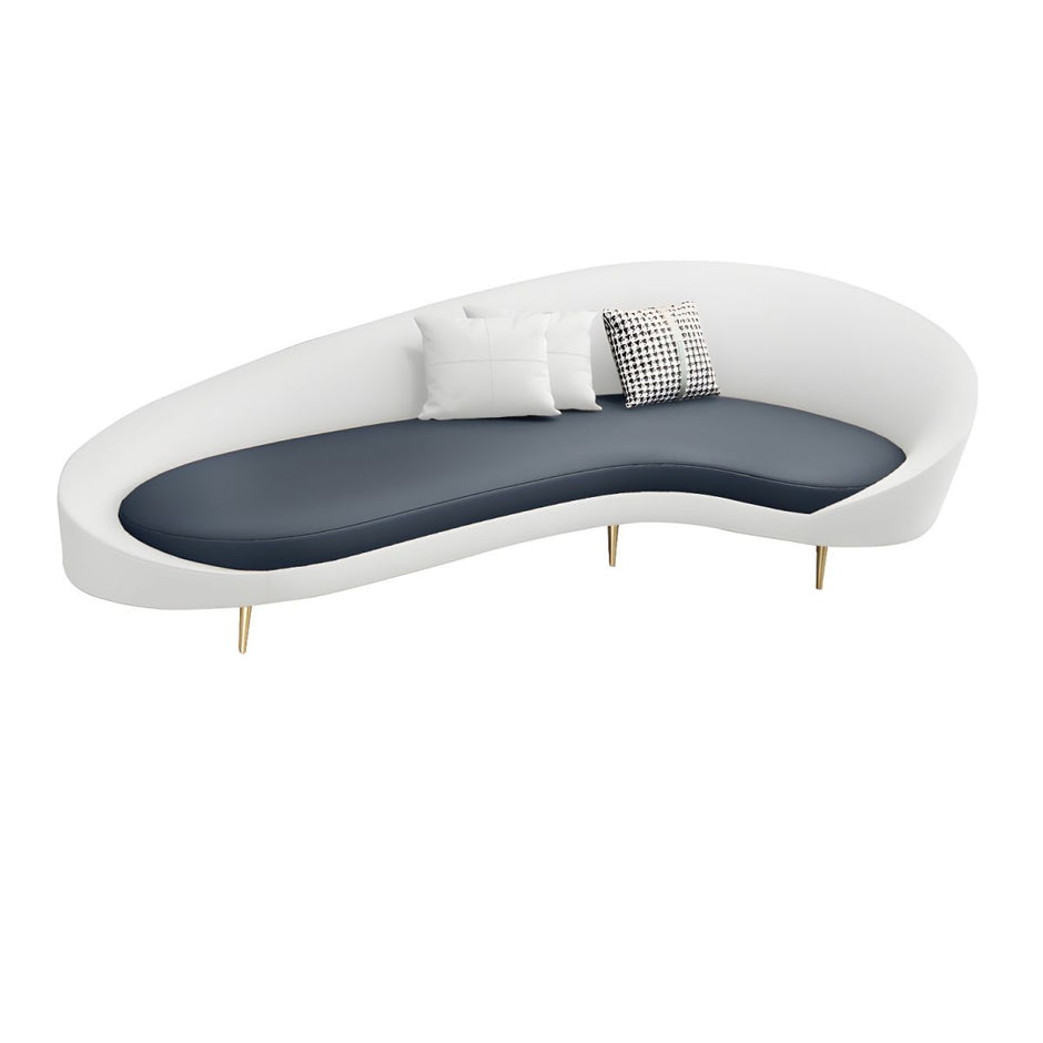 Modern Leather Circular Sofa Set / Ruchi