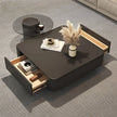 Semi Circular Sectional Leather Sofa / Ruchi