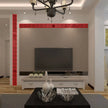 Adhesive Mirror Wall Sticker For Living Room