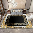 Marble Designed Flannel Anti Slip Rug