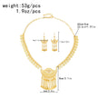 Bohemian Earrings And Necklace Set / Ruchi