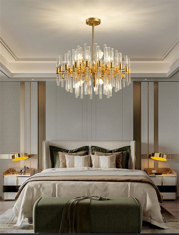 Contemporary Glorious LED Crystal Chandelier