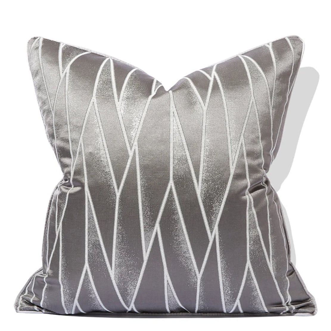 Gold Stripe Jacquard Pillow Case