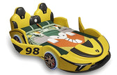 LED Car Leather Kids Bed With Storage / Ruchi
