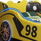 LED Car Leather Kids Bed With Storage / Ruchi