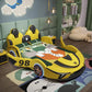 LED Car Leather Kids Bed With Storage / Ruchi