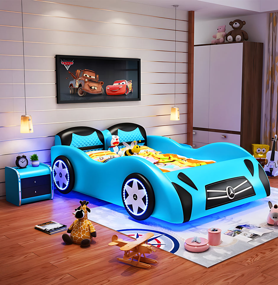 Leather Car Bed with LED / Ruchi