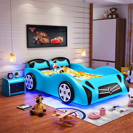 Leather Car Bed with LED / Ruchi