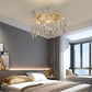 Modern LED Crystal Chandelier For Living Room / Ruchi