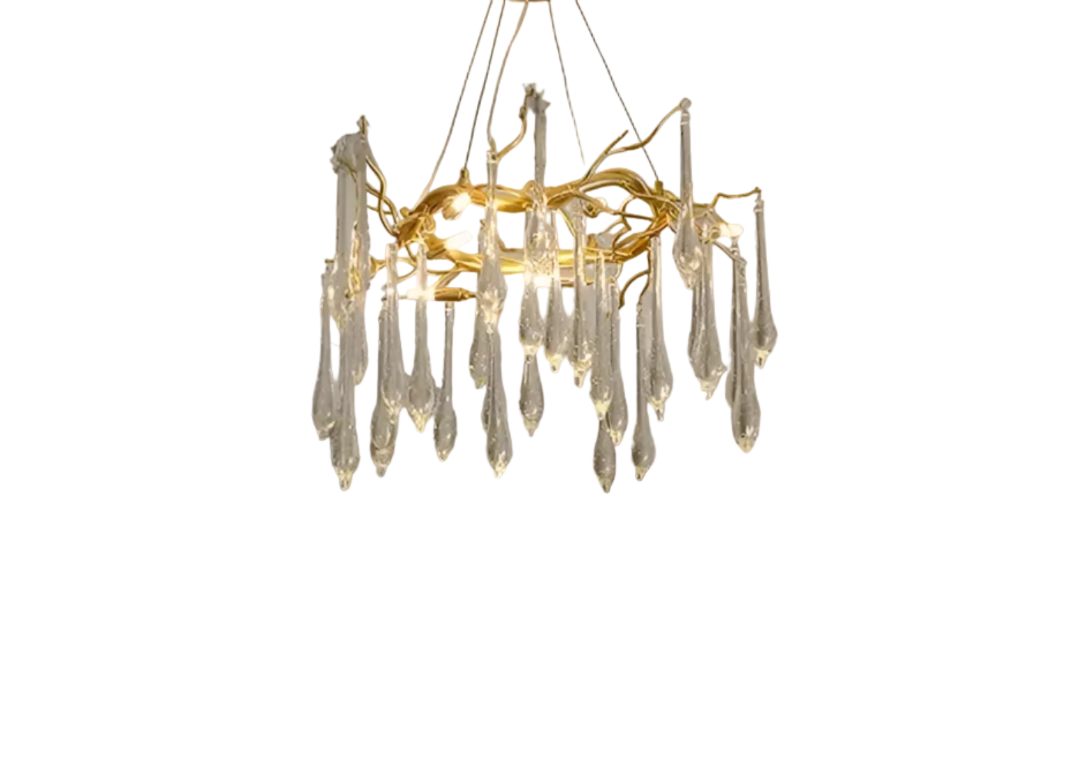 Modern LED Crystal Chandelier For Dining Room