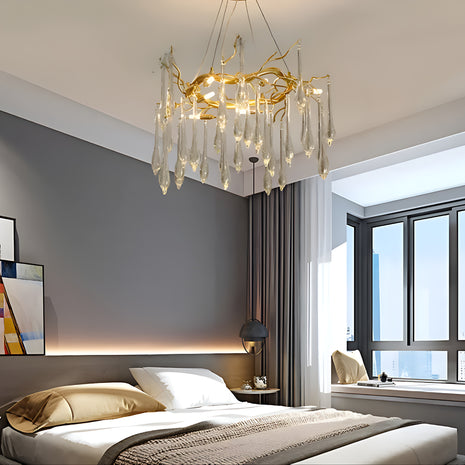 Modern LED Crystal Chandelier For Dining Room / Ruchi