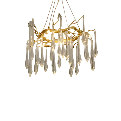 Modern LED Crystal Chandelier For Dining Room / Ruchi