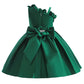 Modern Princess Flower Decorated Kids Party Wear / Ruchi