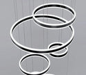 Modern Remote Control LED Circle Chandelier / Ruchi