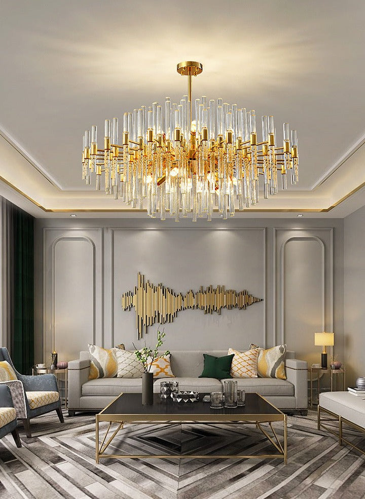 Contemporary Glorious LED Crystal Chandelier