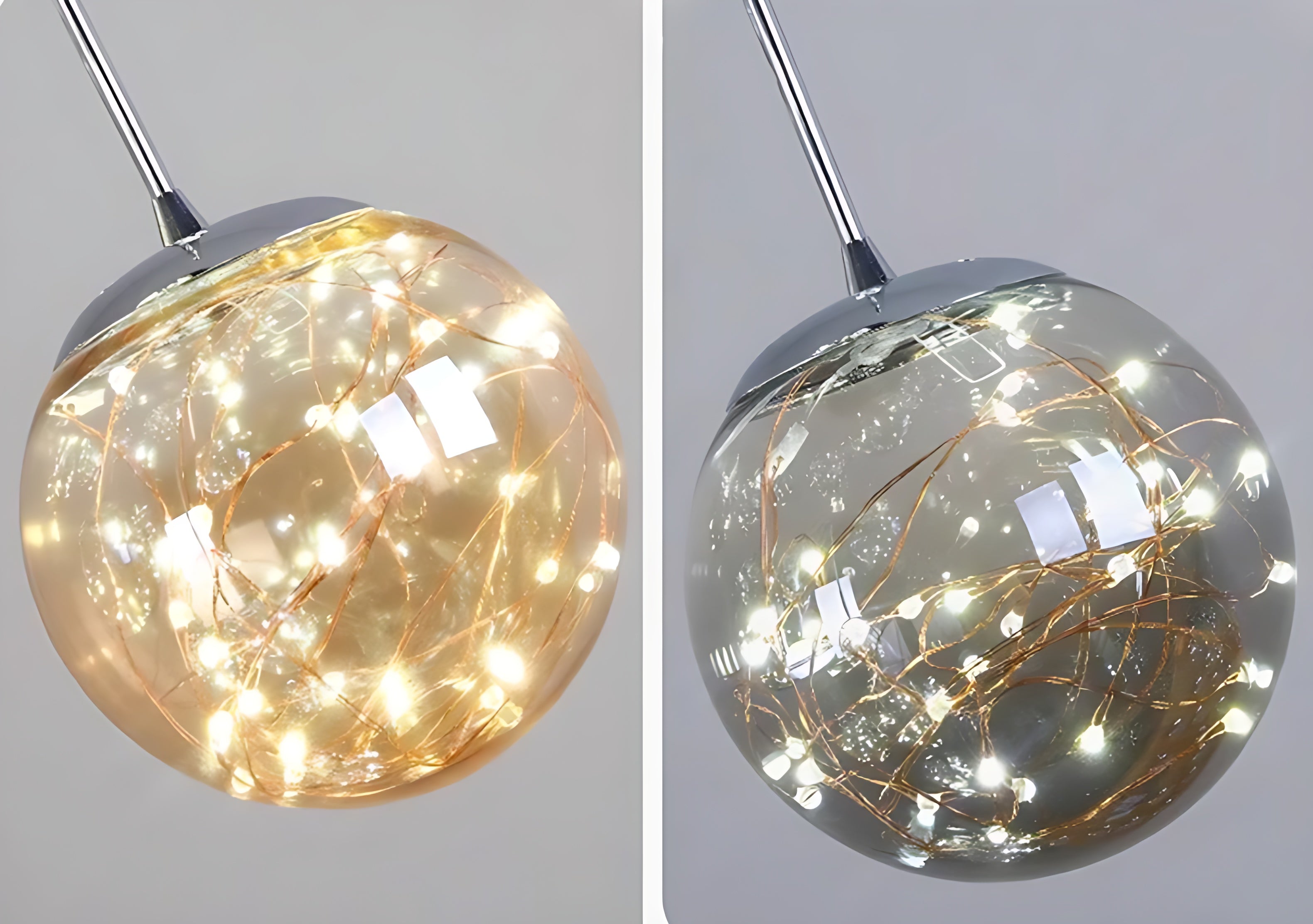 LED Ball Pendant Light Chandelier For Staircase / Ruchi