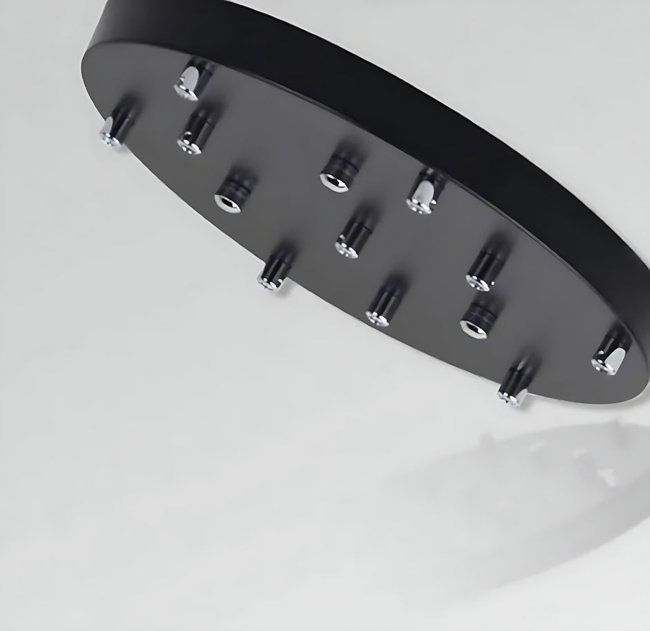 Black Modern LED Pendant Lighting / Ruchi