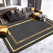 Geometric Patterned Polyester Floor Rug