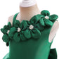 Modern Princess Flower Decorated Kids Party Wear / Ruchi