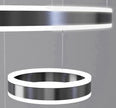 Modern Remote Control LED Circle Chandelier / Ruchi