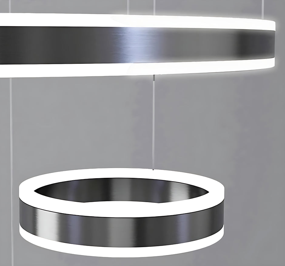 Modern Remote Control LED Circle Chandelier / Ruchi