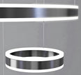 Modern Remote Control LED Circle Chandelier / Ruchi