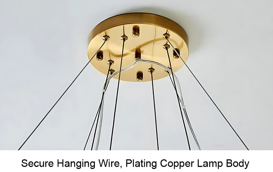 Modern LED Light Crystal Chandelier For Bedroom / Ruchi