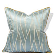 Gold Stripe Jacquard Pillow Case