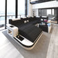 Alluring Design LED Light Nubuck Fabric Sectional Sofa / Ruchi
