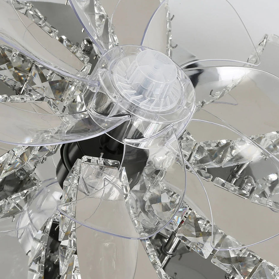 Modern Remote Control Ceiling Fan With LED Light