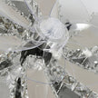 Modern Remote Control Ceiling Fan With LED Light