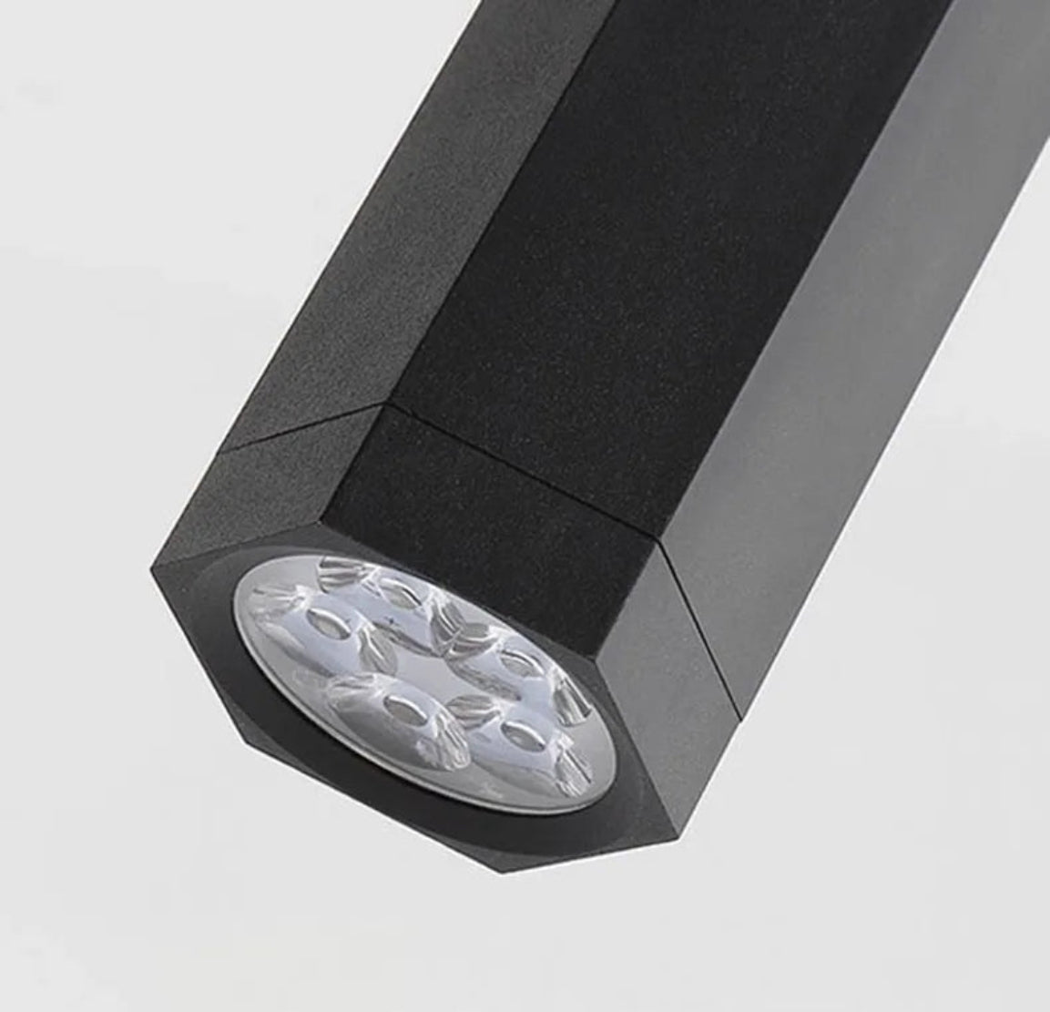 Black Modern LED Pendant Lighting / Ruchi