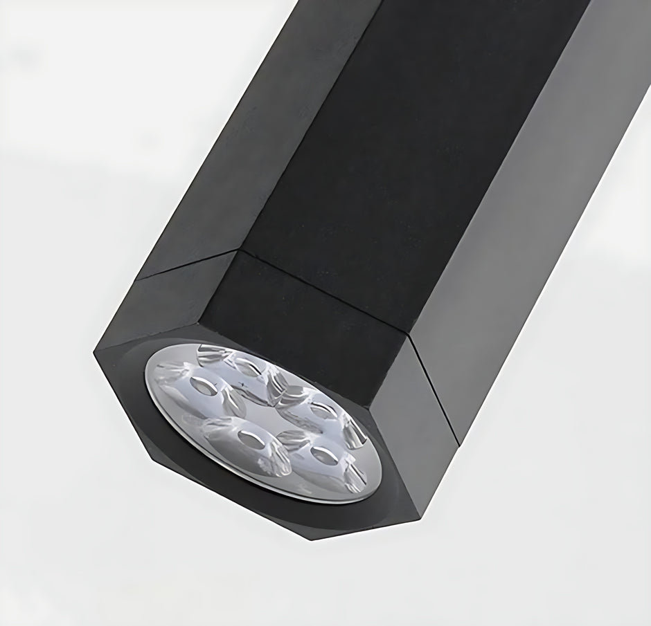 Black Modern LED Pendant Lighting / Ruchi
