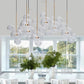 Clear Bubble LED Glass Pendant Lighting / Ruchi