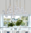 Clear Bubble LED Glass Pendant Lighting / Ruchi