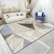Geometric Polyester Fiber Anti-Slip Floor Rug