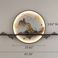 Classical Mountain Range Style LED Wall Lampshade / Ruchi