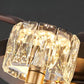 Remote Control LED Crystal Ceiling Fan Light / Ruchi