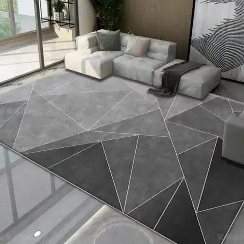 Modern Polyester Fiber Living Room Rug / Ruchi